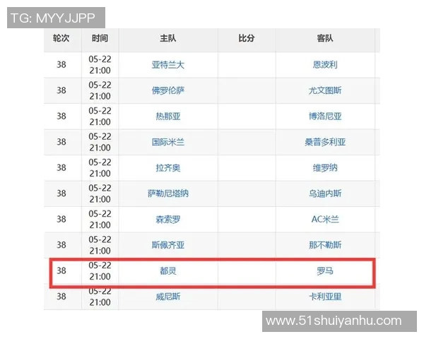罗马与都灵的比赛地点及时间详解一览